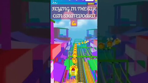FLYING IN THE AIR CAN SKATEBOARD 💪