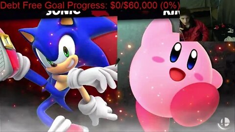 Sonic The Hedgehog VS Kirby At The Hardest Difficulty In A Super Smash Bros Ultimate Match