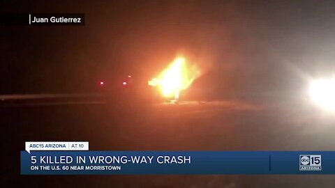 Witness details wrong-way crash that killed 5 people near Morristown