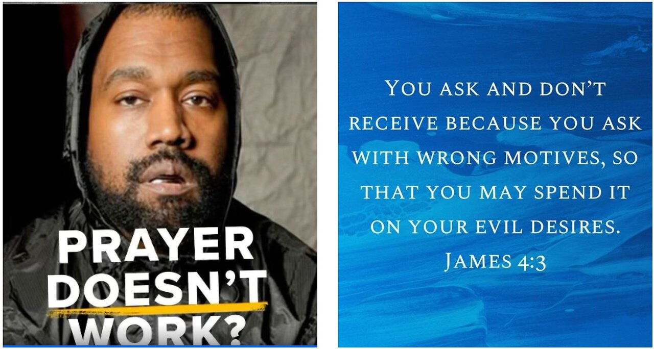 Kanye West has issues with Jesus- says prayer does not work- prayers for him and his healing