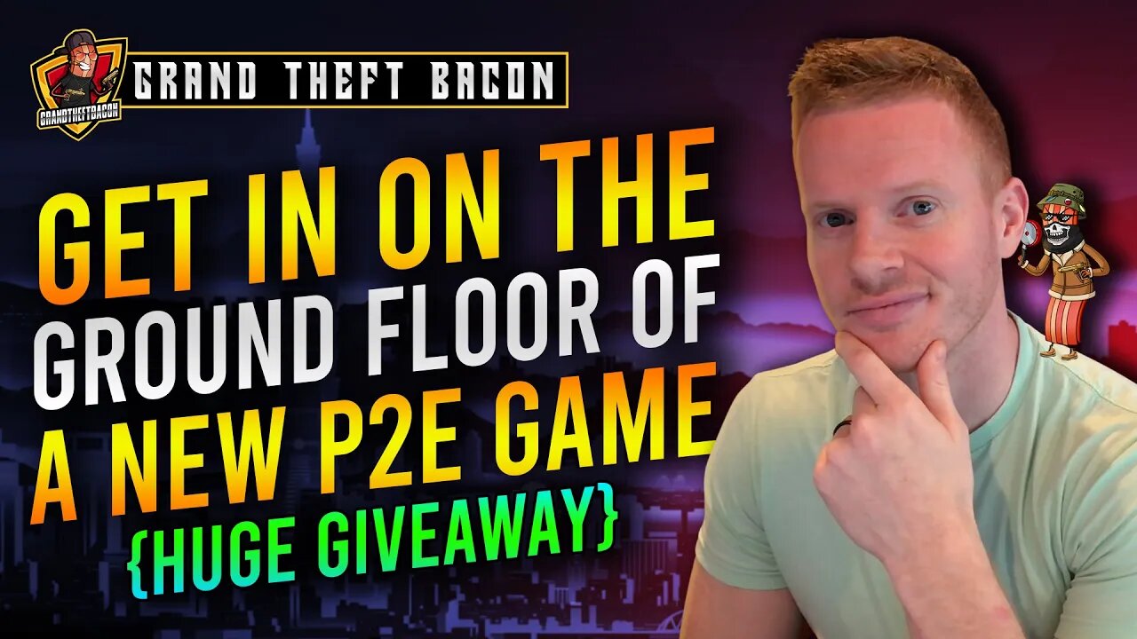 Grand Theft Bacon - One last P2E game for the week (or day) - Giving away 25 Whitelists and 3 NFTs!