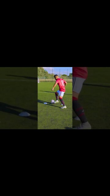 PATRICE EVRA WAS MY COACH FOR A DAY 😂⚽️❤️ #Shorts