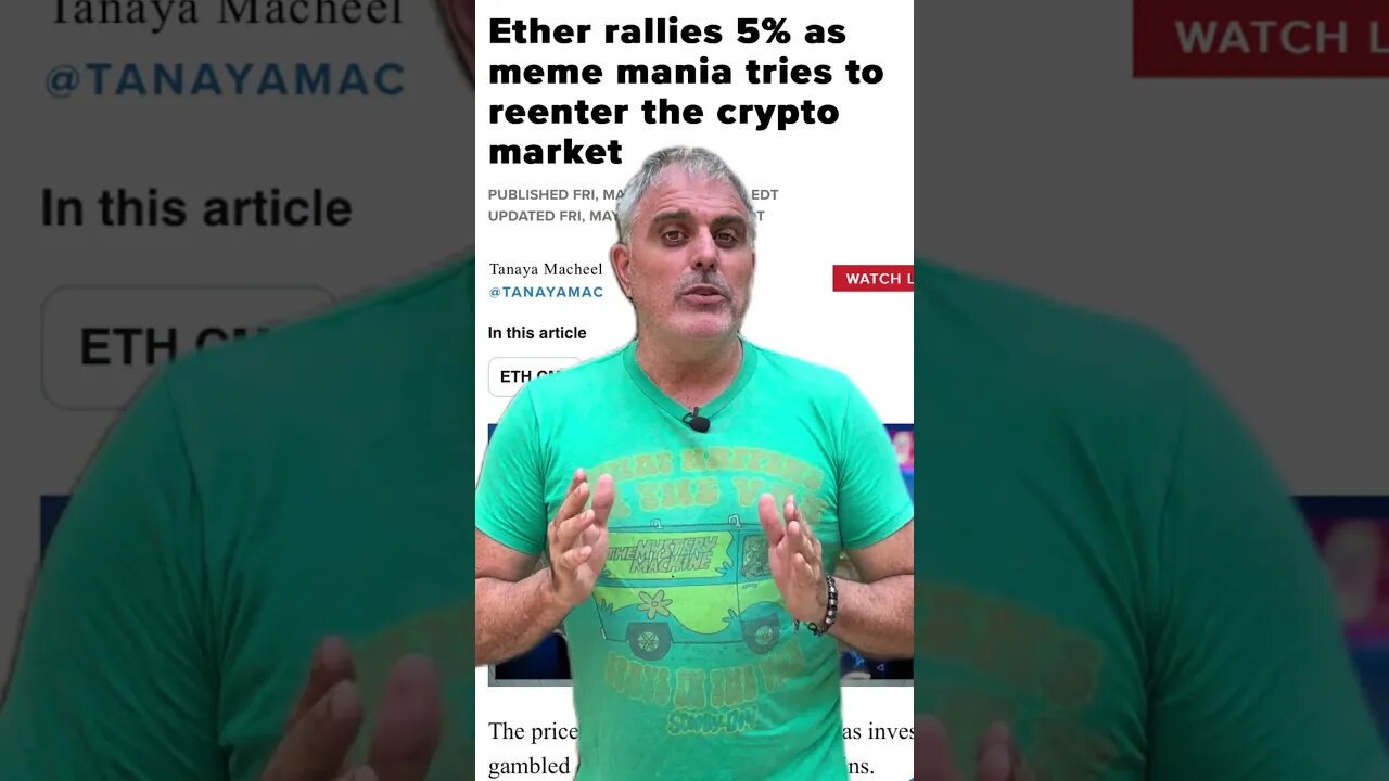 ETH rallied 5% during memecoin mania! 🚀 Check out the link in our bio for the full article 🙌