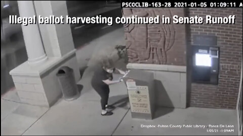 Fulton County, Georgia: This Woman Wore Gloves For Her Ballot Drop Offs!
