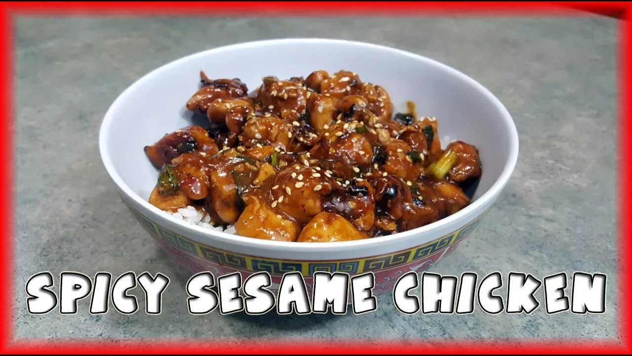 Spicy Sesame Chicken | Cosori Pressure Cooker