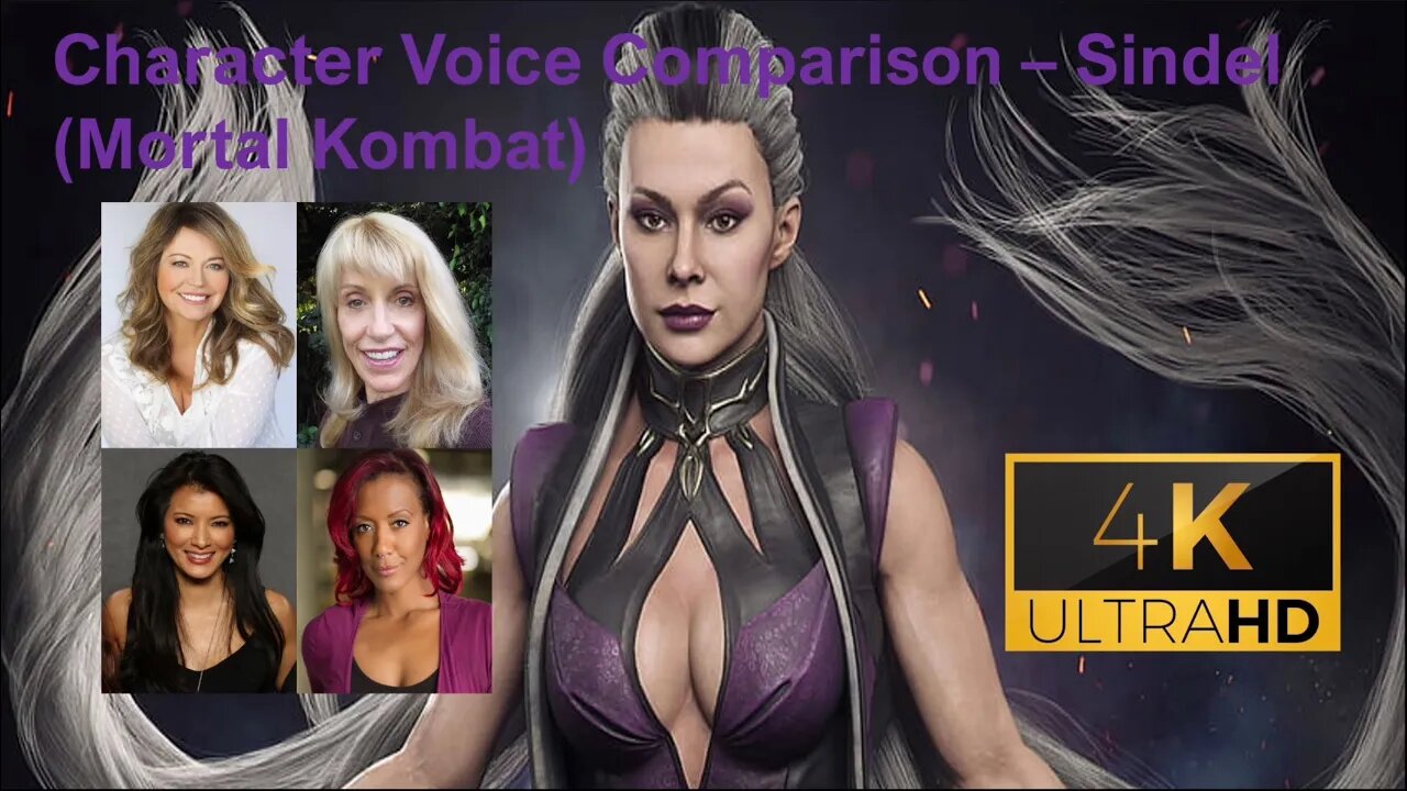 Character Voice Comparison - Sindel (Mortal Kombat)