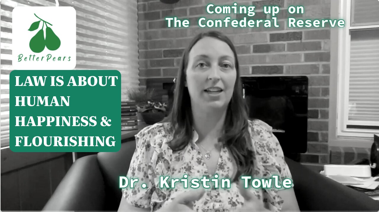 The Confederal Reserve Ep. 6 - St. Thomas Aquinas on Law with Dr. Kristin Towle