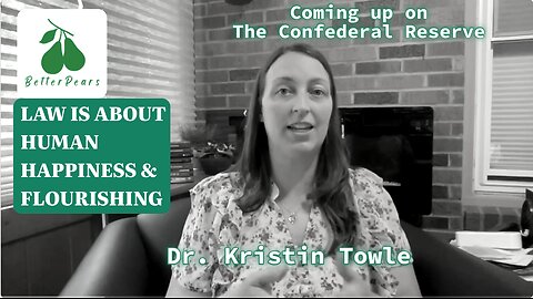 The Confederal Reserve Ep. 6 - St. Thomas Aquinas on Law with Dr. Kristin Towle