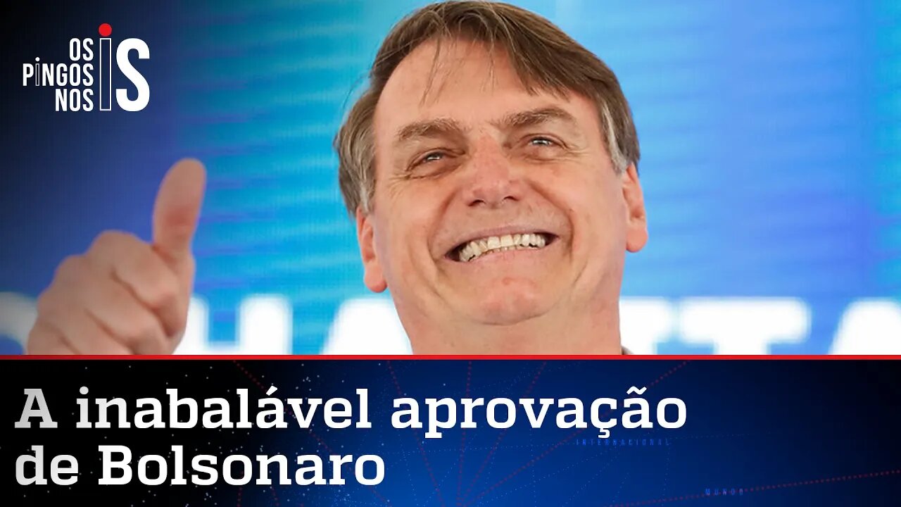 Aprovação de Bolsonaro continua estável, mostra pesquisa