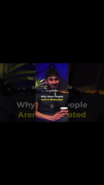 The Reason Why Most People Aren't MOTIVATED - Luke Belmar #shorts