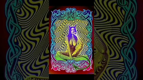 WAVY 66 - SHE DEVIL ▪ LIMITED EDITION PRINTS ▪ LarryCarlson.com #psychedelic #psychedelicart #psyart