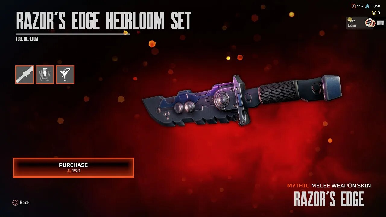 NEW Razor's Edge Fuse Heirloom in Harbingers Collection Event!