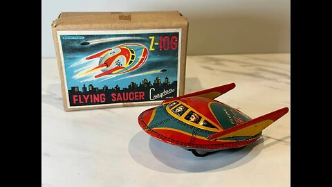 Sifting through hundreds of toys to get to the rare Z-106 Saucer 🛸