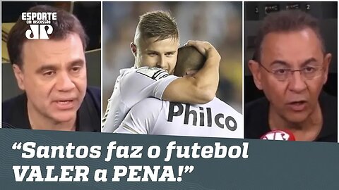 "O SANTOS faz o futebol VALER a PENA!" Peixe é EXALTADO após 3 a 0 no Atlético-GO!