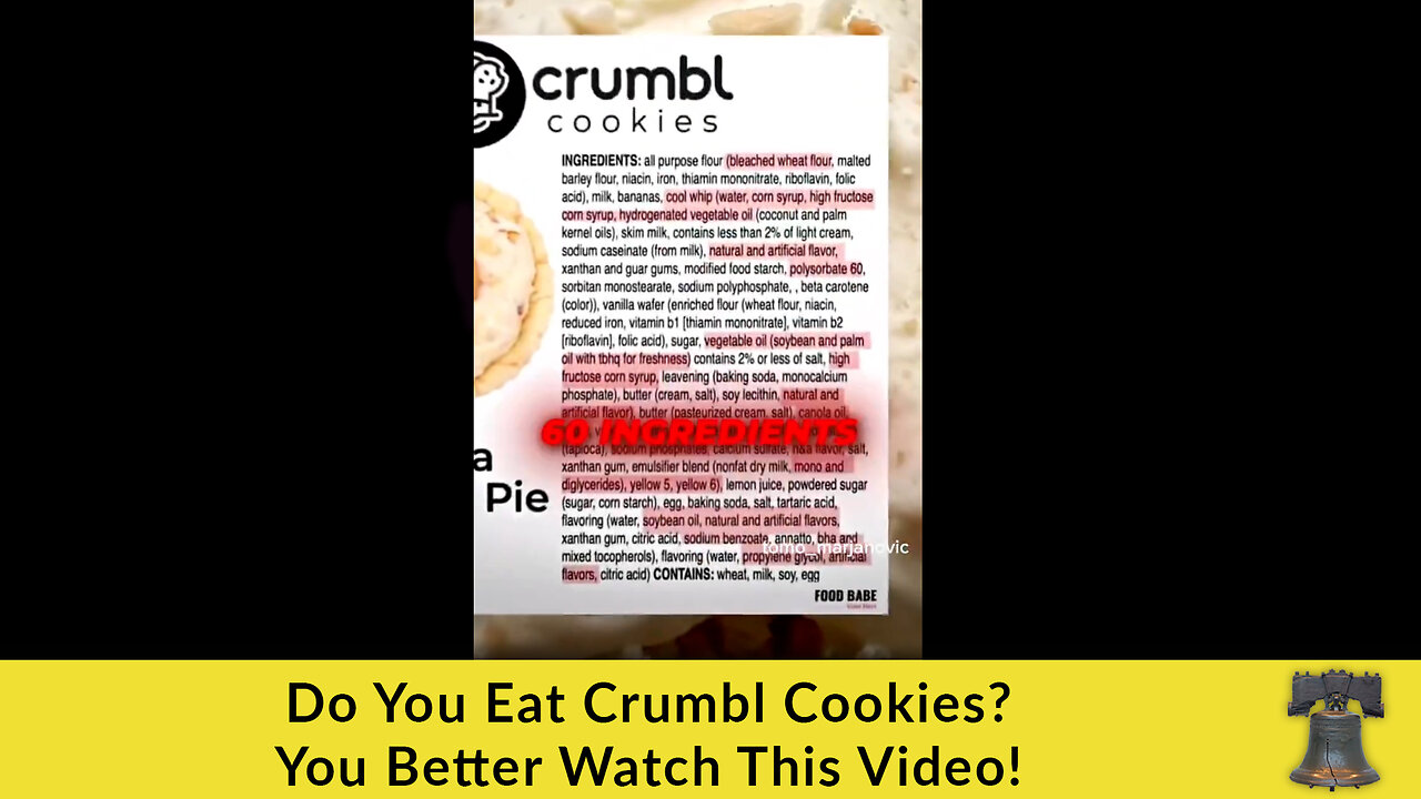 Do You Eat Crumbl Cookies? You Better Watch This Video!