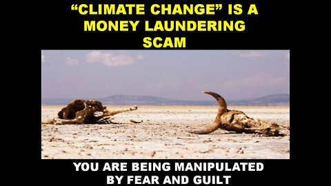 THE GLOBAL WARMING/CLIMATE CHANGE $ LAUNDERING SCAM