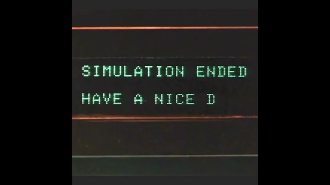 Simulation Ended - Iron Eagle has been watched