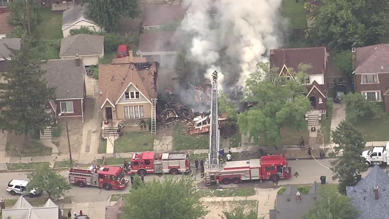 House explosion on Detroit's east side