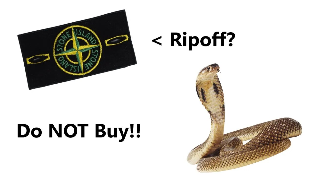 Stone Island #ripoff Am I right or wrong on this one?