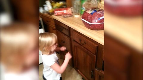 Little Girl's Turkey Dilemma