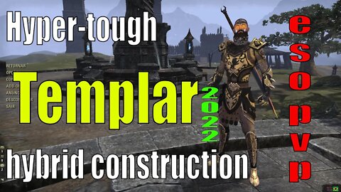 Build templar Hiper resistente pvp Elder Scrolls online 2022