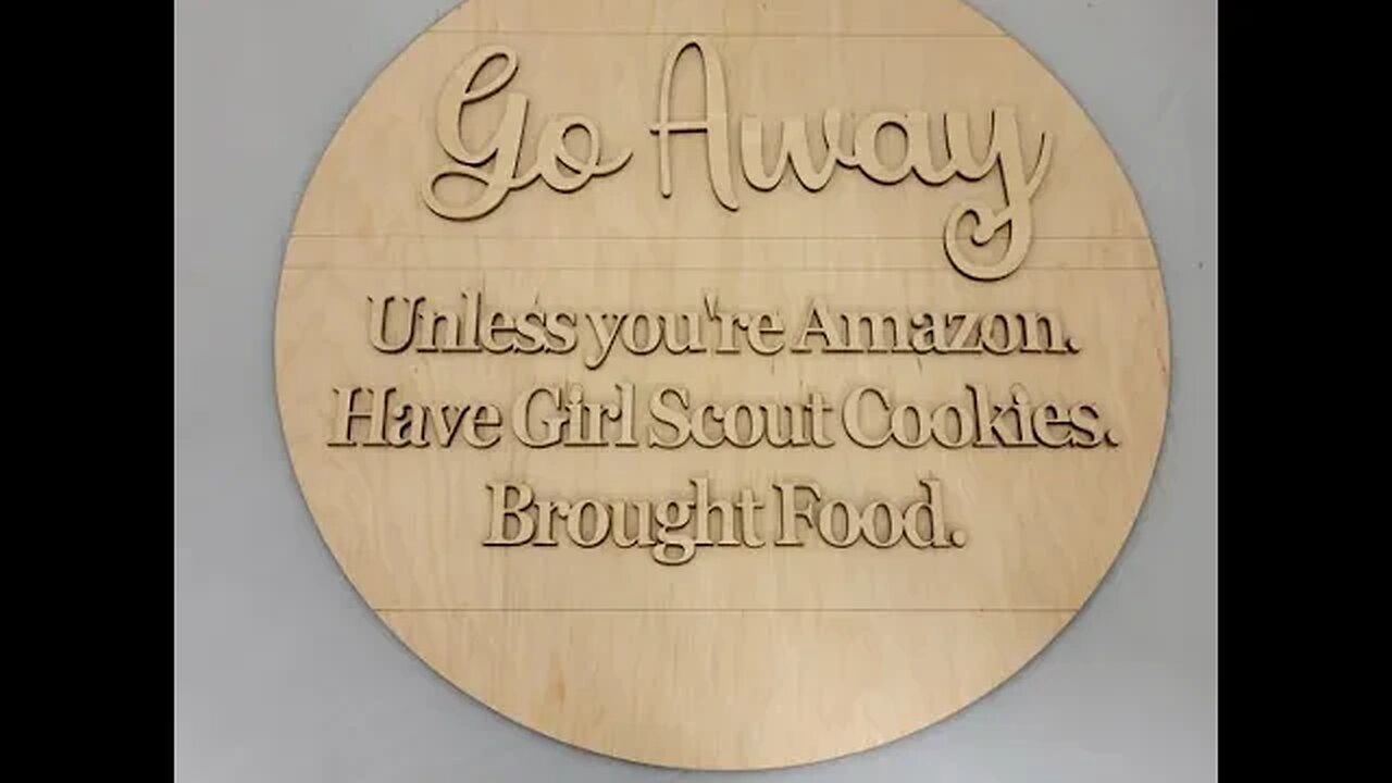 Go away door hanger kit|DIY WOOD DOOR HANGER