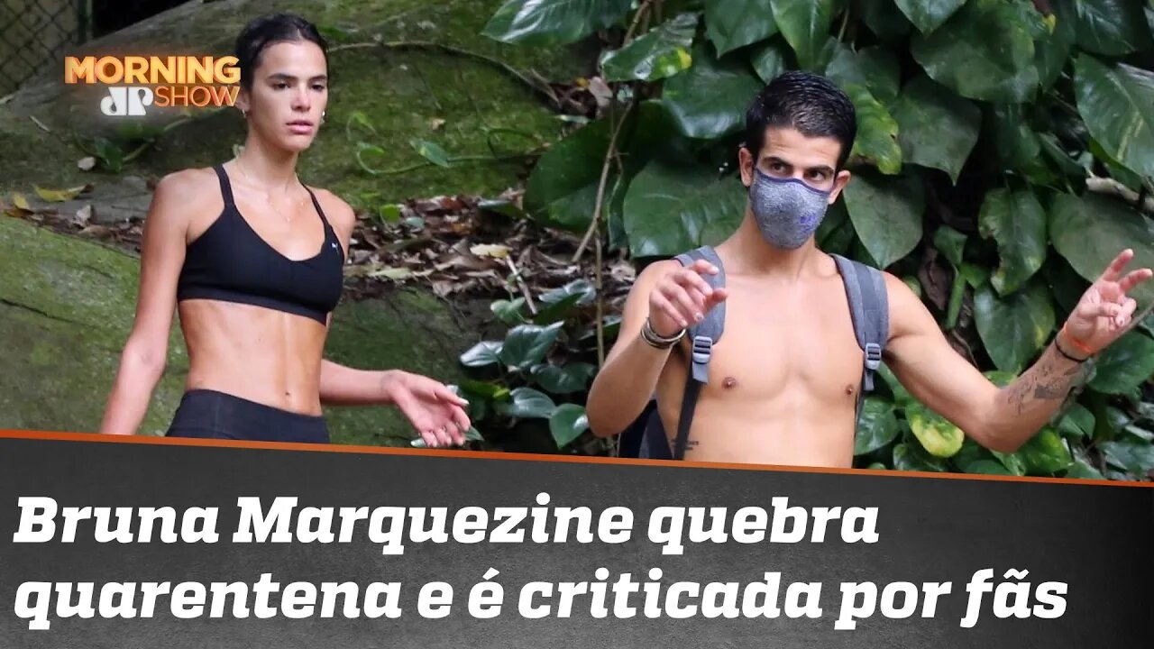 "Dei show de impulsividade": Marquezine bate-boca com seguidores