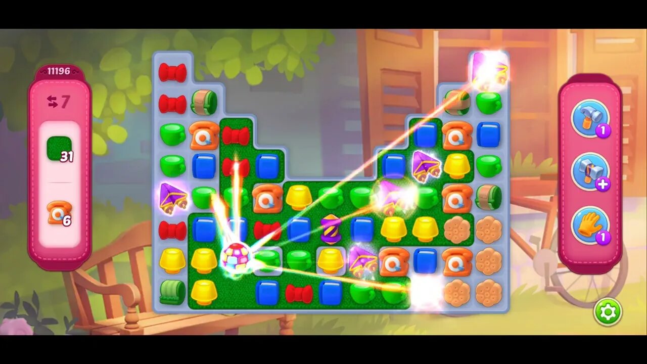 Playrix Homescapes Gameplay Walkthrough Level 11196