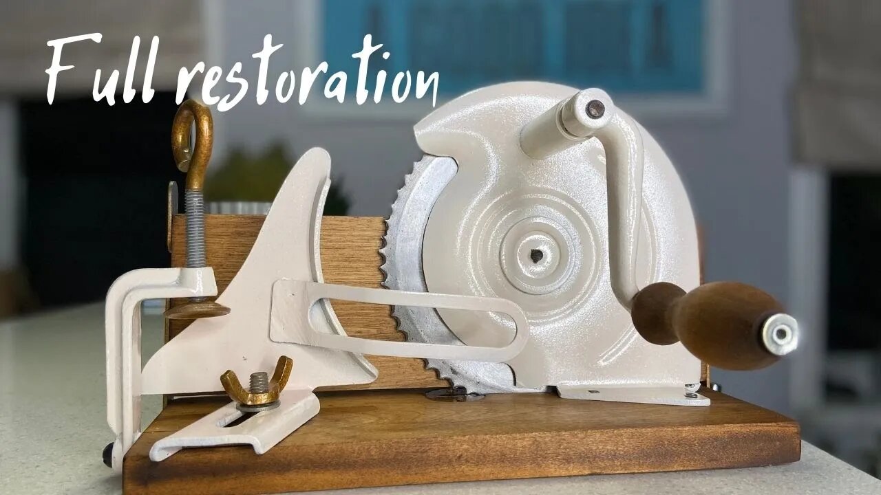 Bread Slicer Complete Restoration.