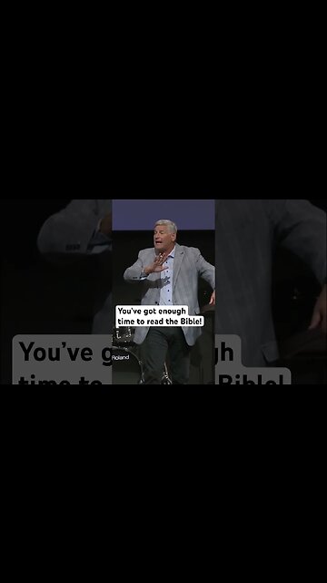 You’ve got enough time to read the Bible! - #shorts #jesus #sermon