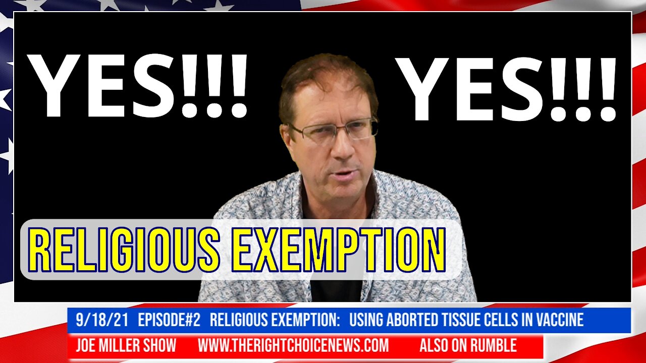 Joe Miller Show Coercion and Religious Exemption