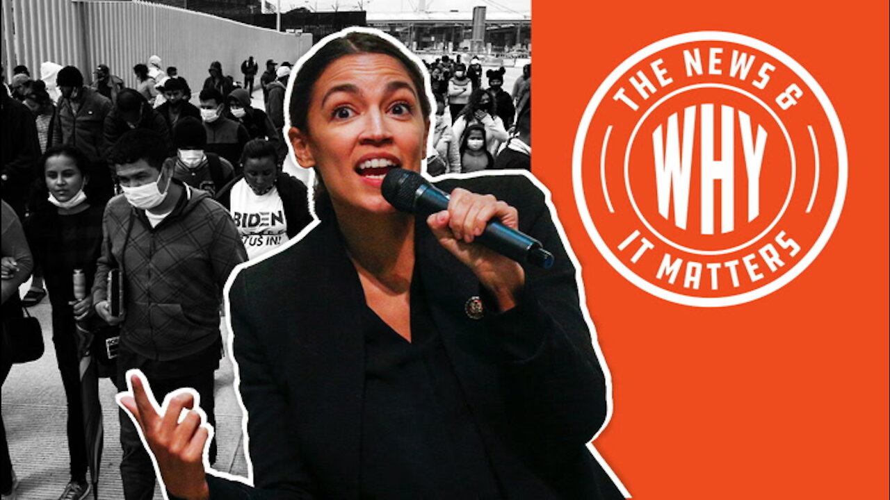 30K Immigrants Released into US. AOC Says It's NOT a 'SURGE' | Ep 748