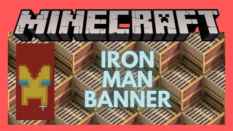 Minecraft: Iron Man Banner