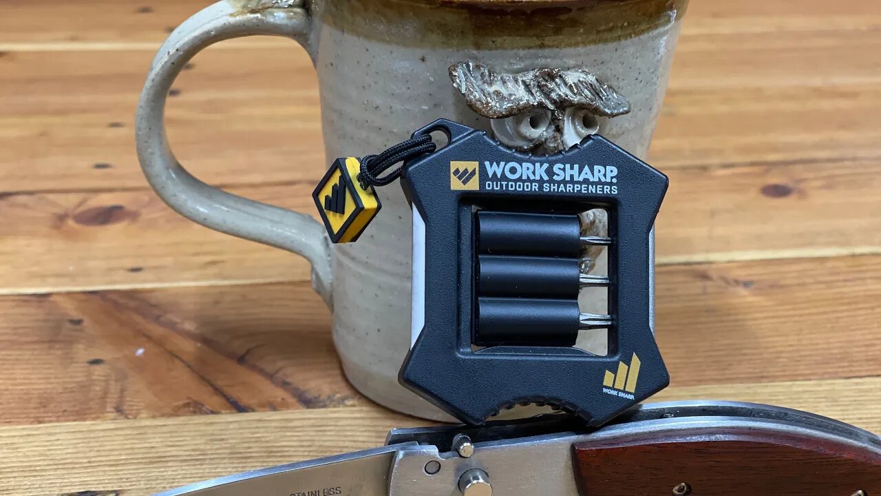 Pocket Knife Sharpener - Worksharp Micro Sharpener and knife tool