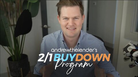 The 2/1 Buydown Program is A GAME CHANGER