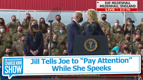 Jill Tells Joe to “Pay Attention” While She Speeks