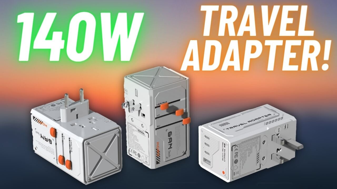 ARSMEL VisaPro REVIEW! 140W GaN Mecha All-in-One Charger & Travel Adapter! 🔋