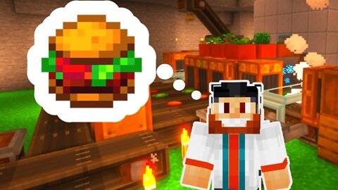 MINECRAFT HAMBURGER FARM! AOF6 Let's Play Ep2