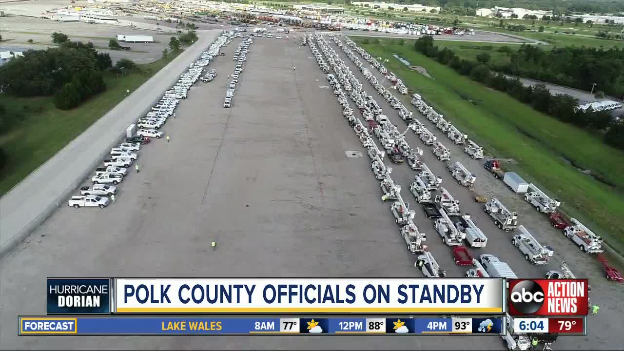 Polk County officials on standby for Hurricane Dorian