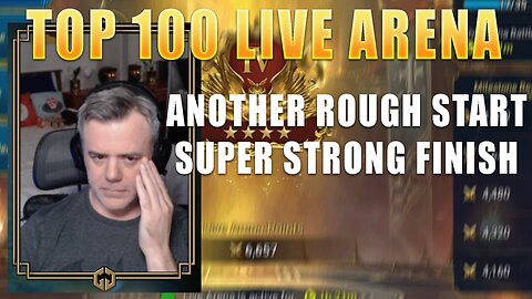 Top 100 Live Arena - Rough Start, Super Strong Finish || Raid: Shadow Legends