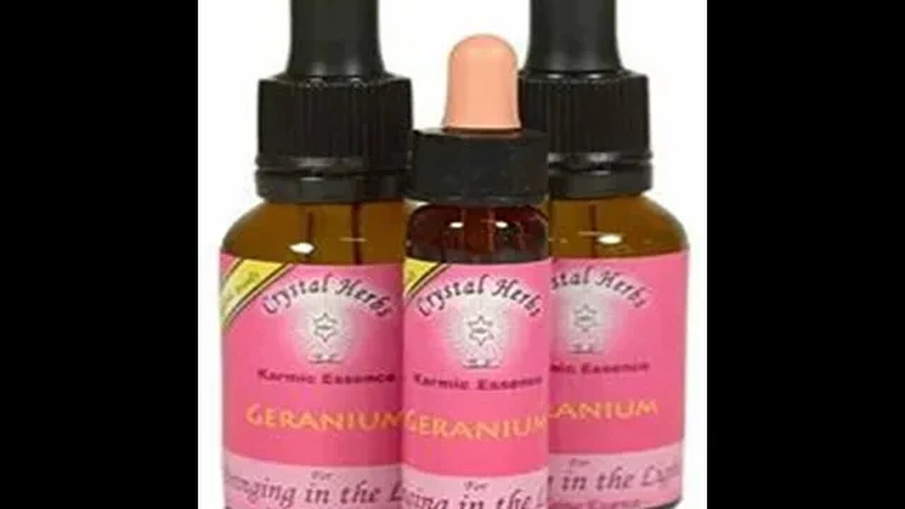 GERANIUM - FLOWER ESSENCE