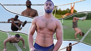 A different kind of workout (Free outdoor workout routine) Hamza Ahmed