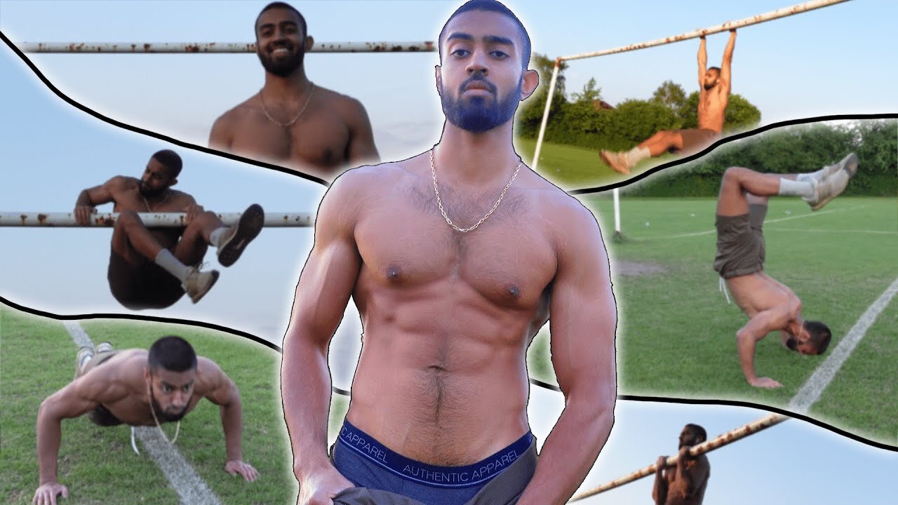 A different kind of workout (Free outdoor workout routine) Hamza Ahmed