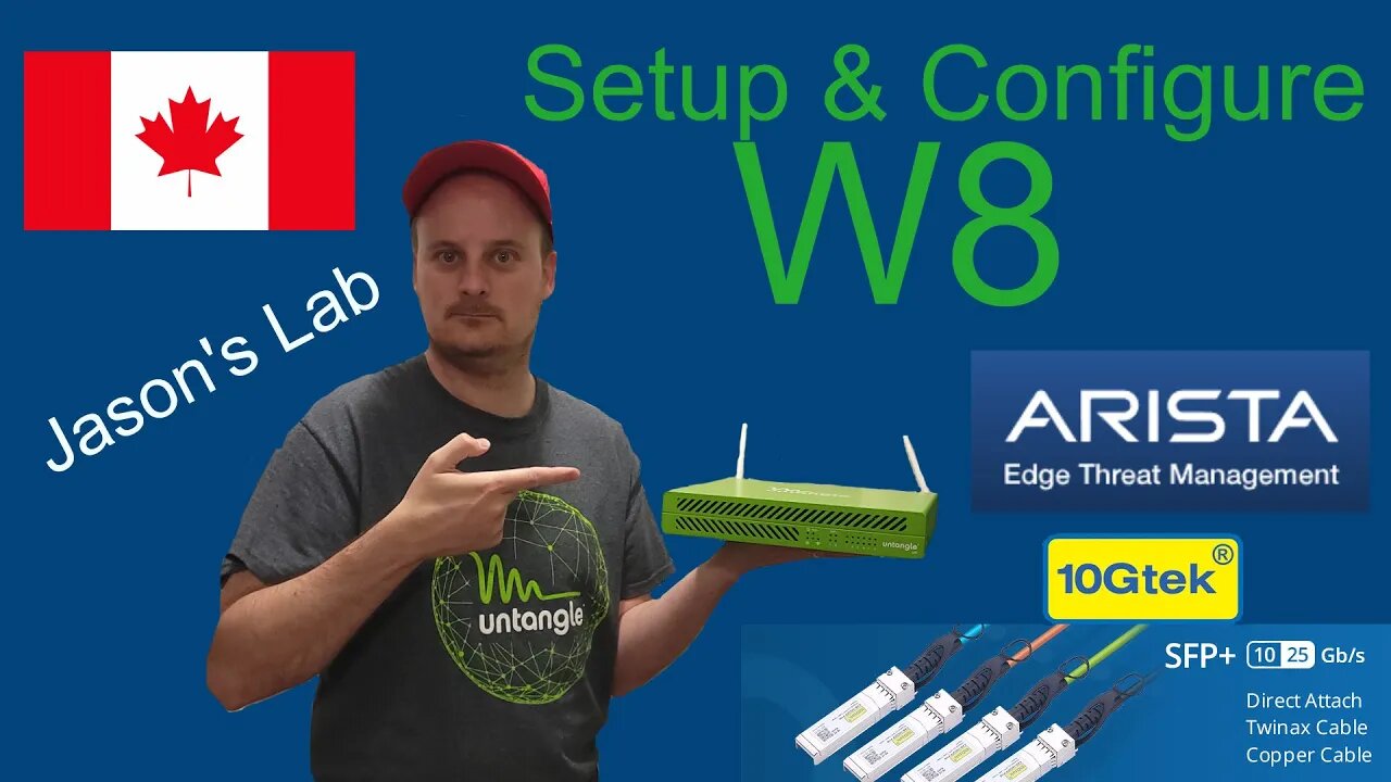 The New Arista W8 Setup & Configure