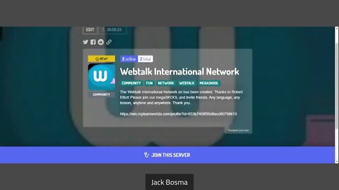 The Webtalk International Network