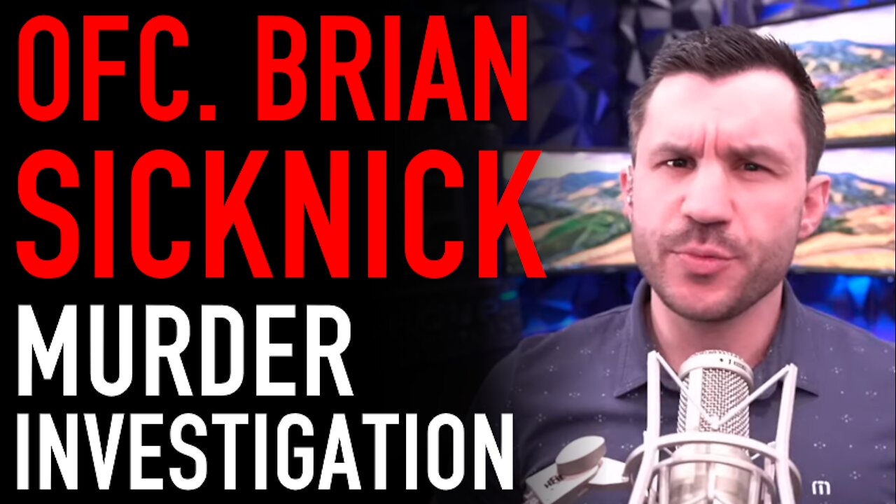 Capitol Hill Police Officer Brian Sicknick Murder Investigation