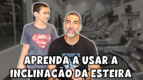 Como usar a inclinação da esteira