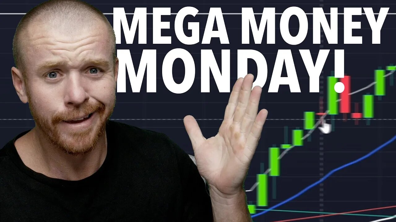 Mega Money Monday! DAY TRADING FUTURES!