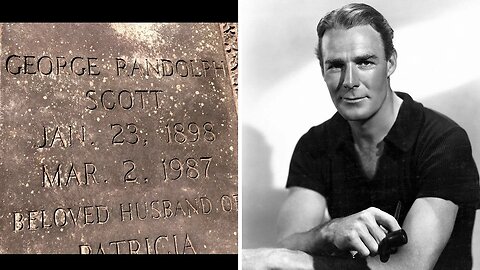 Actor Randolph Scott Gravesite