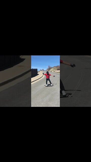 Painting some lines 🔥🤘🏼👽 #VenomWheels #longboarding